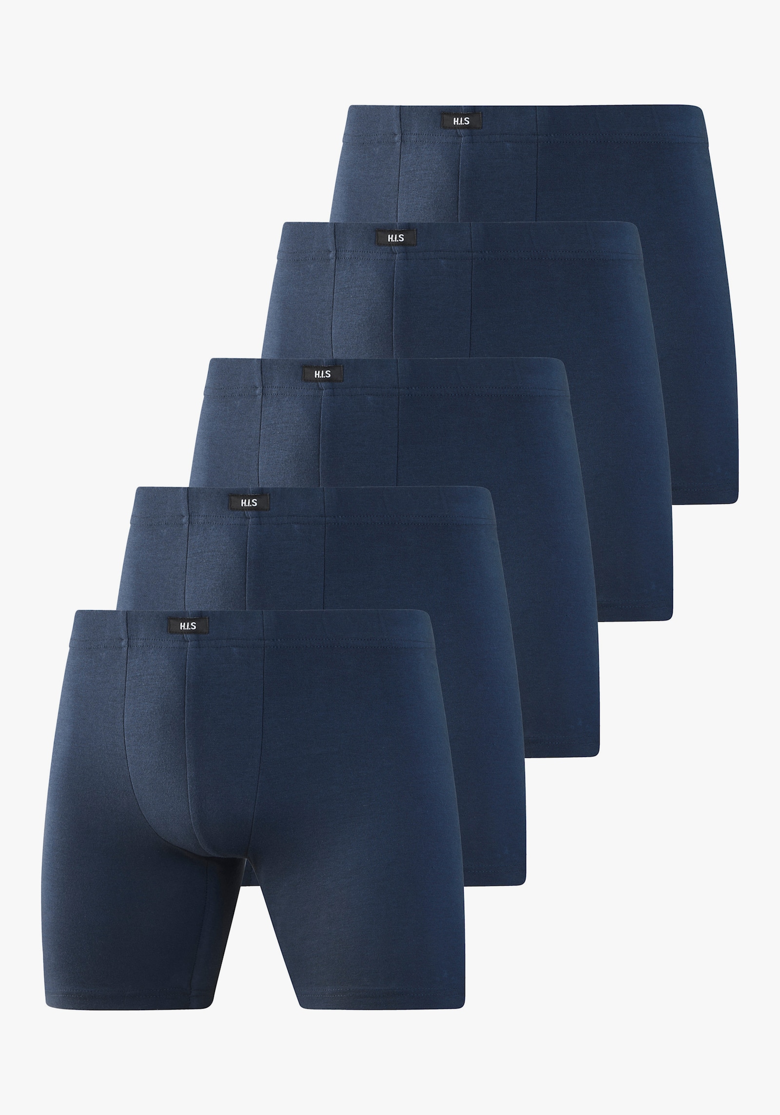 H.I.S Langer Boxer - blau