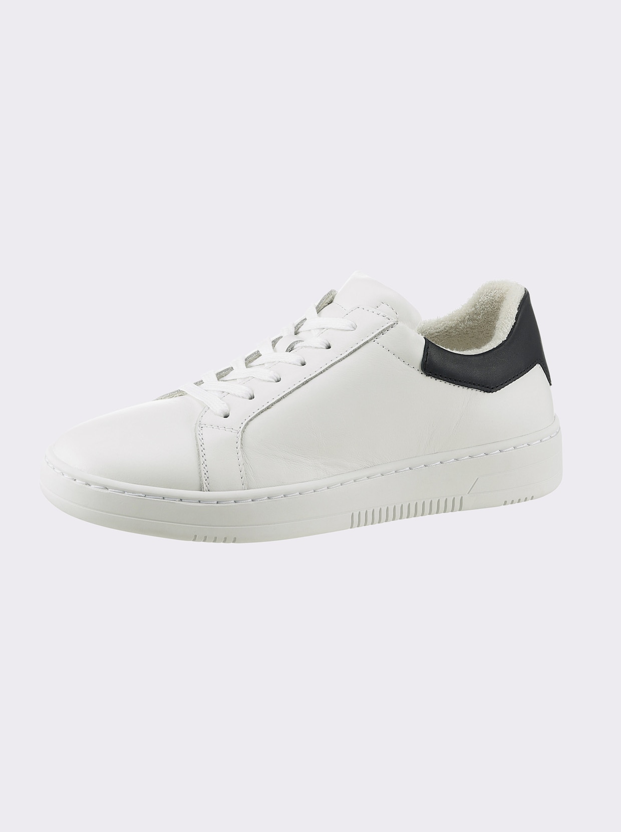 heine Sneaker - weiss-marine