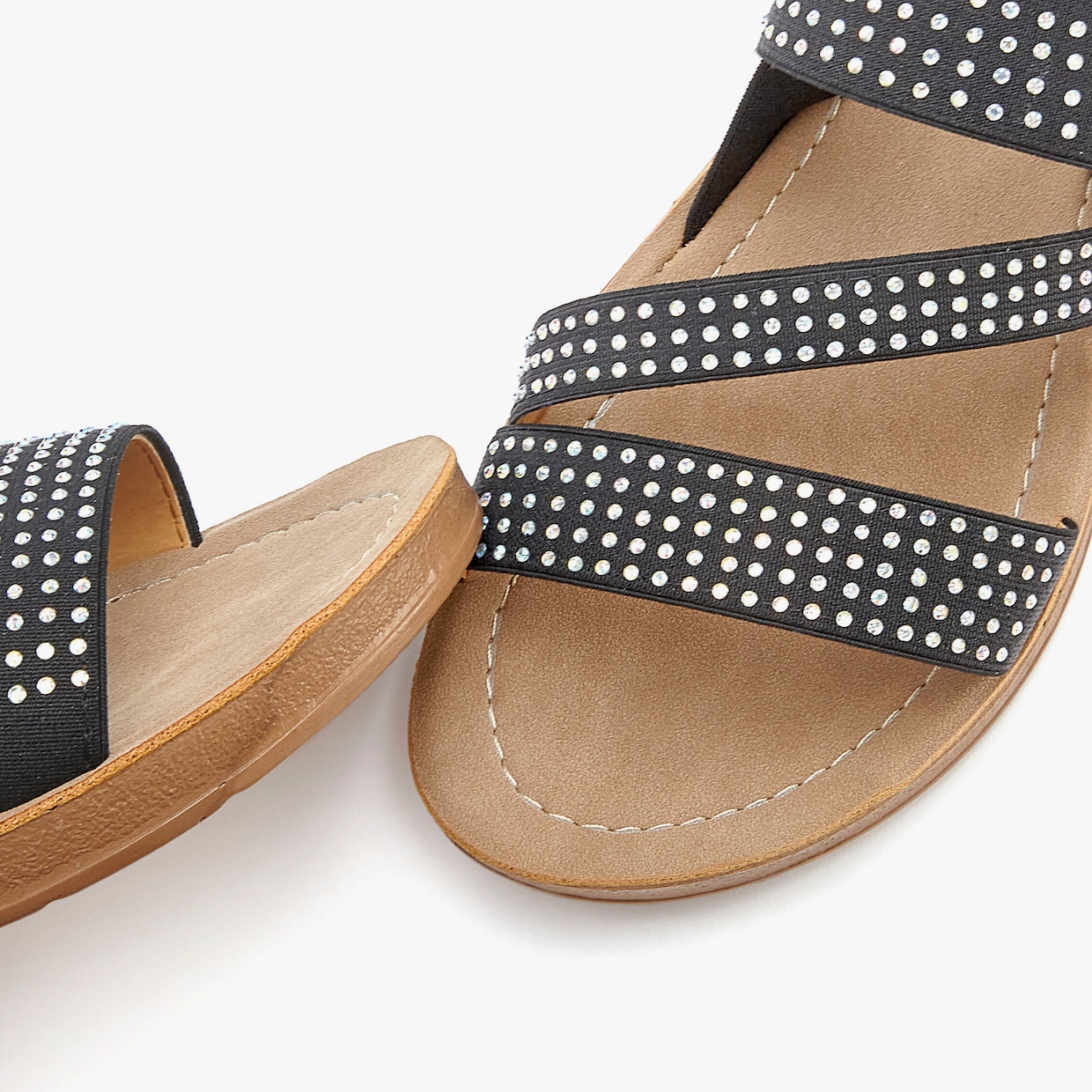 Vivance slipper - zwart