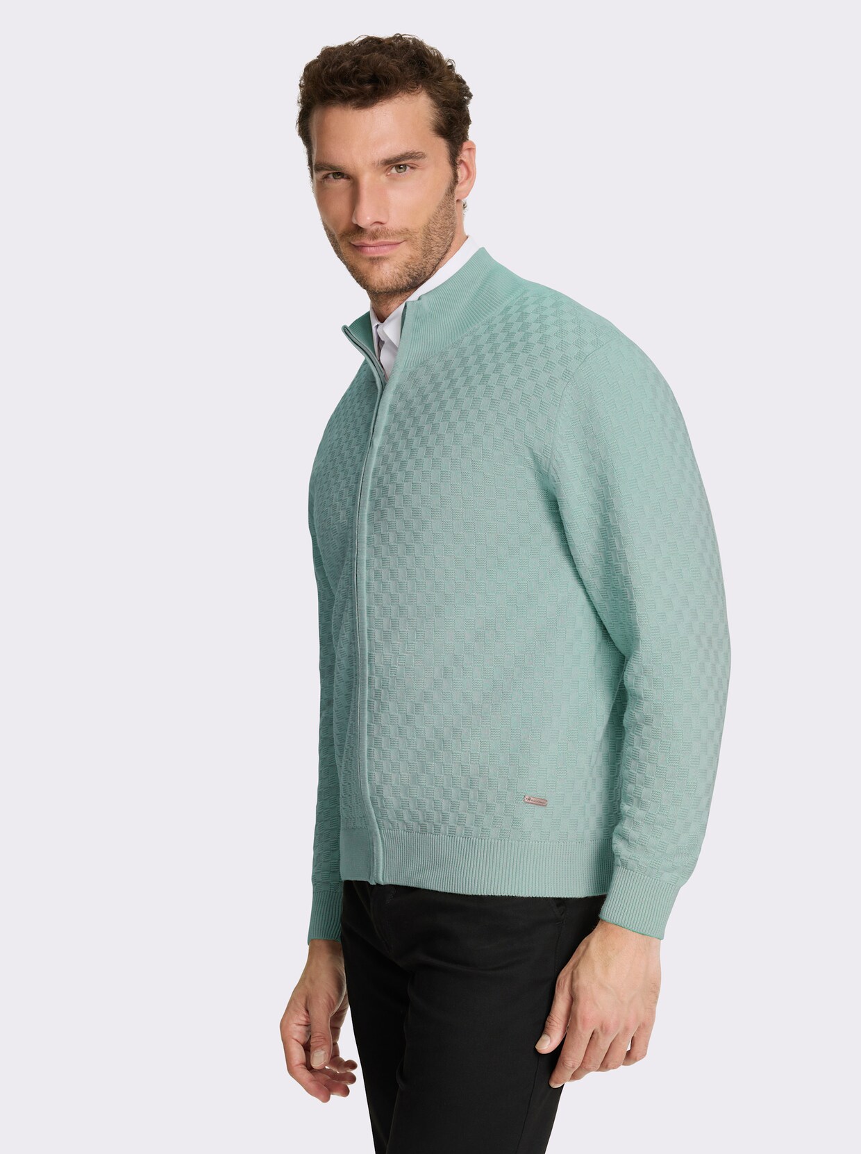 Marco Donati Strickjacke - kalkmint