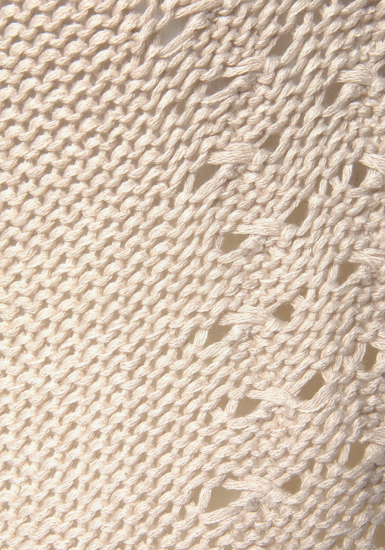 LASCANA Ajourpullover - zand