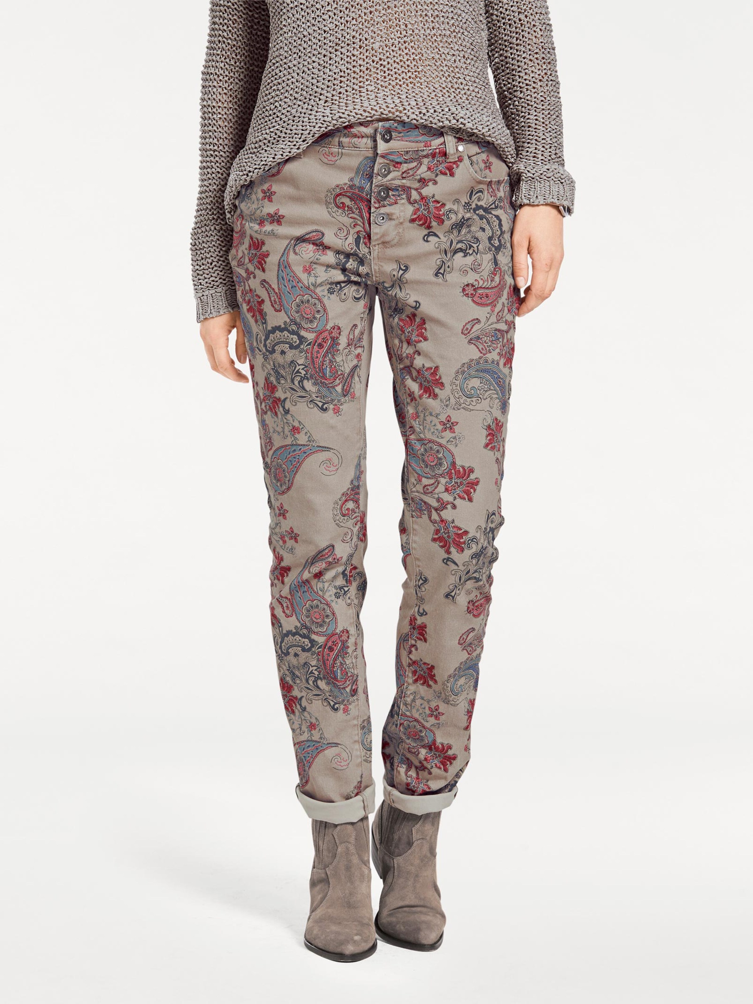 Broek met print