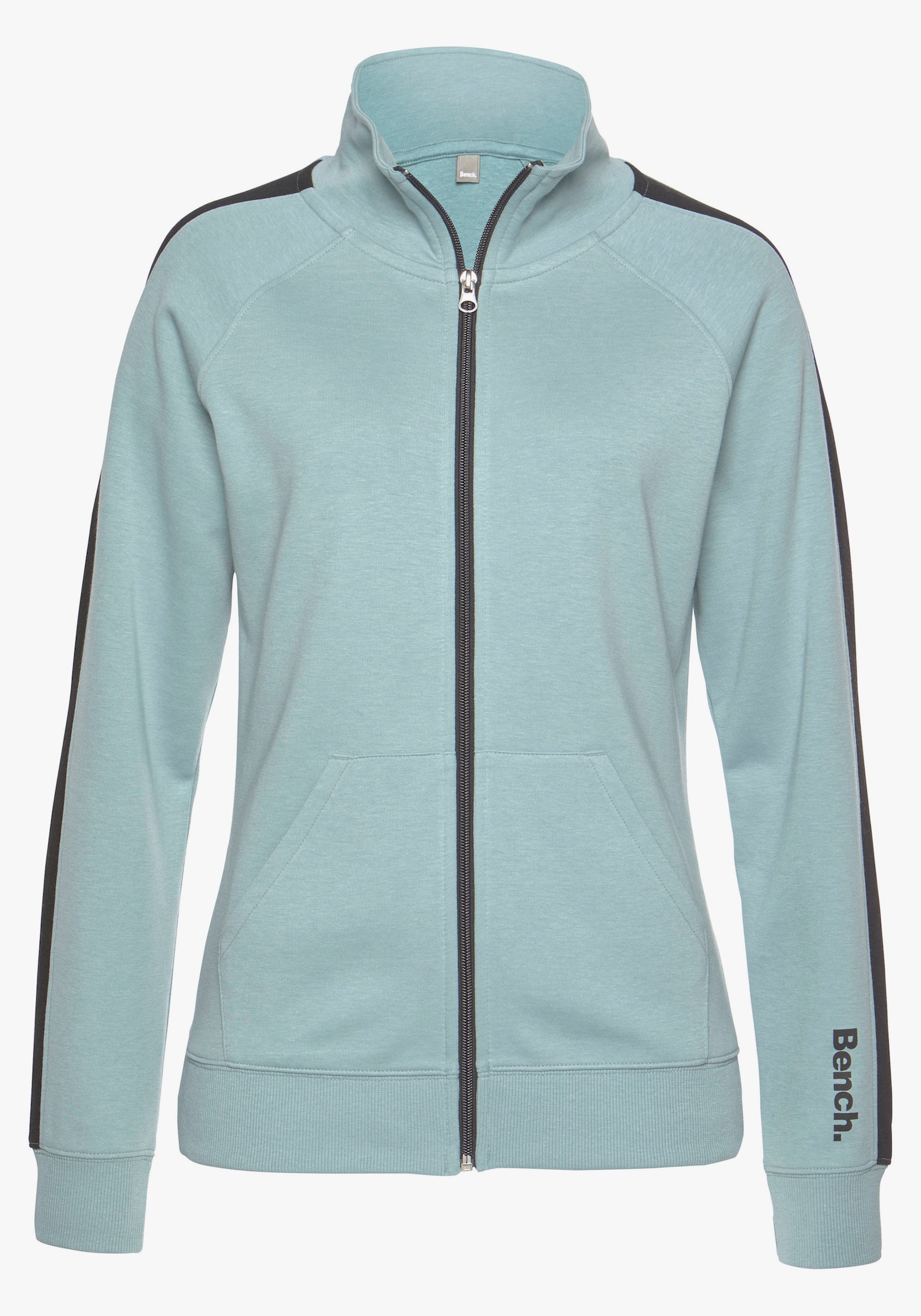 Bench. Loungewear Veste sweat - menthe-noir