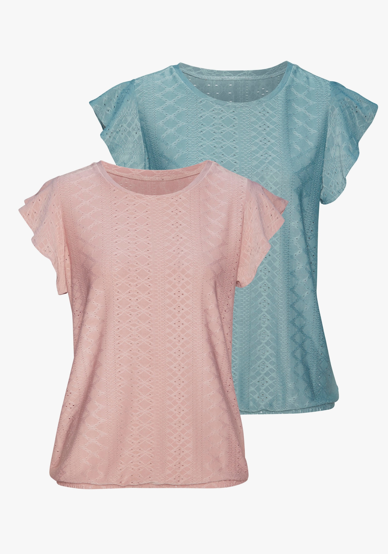 Vivance T-shirt - roze, mint