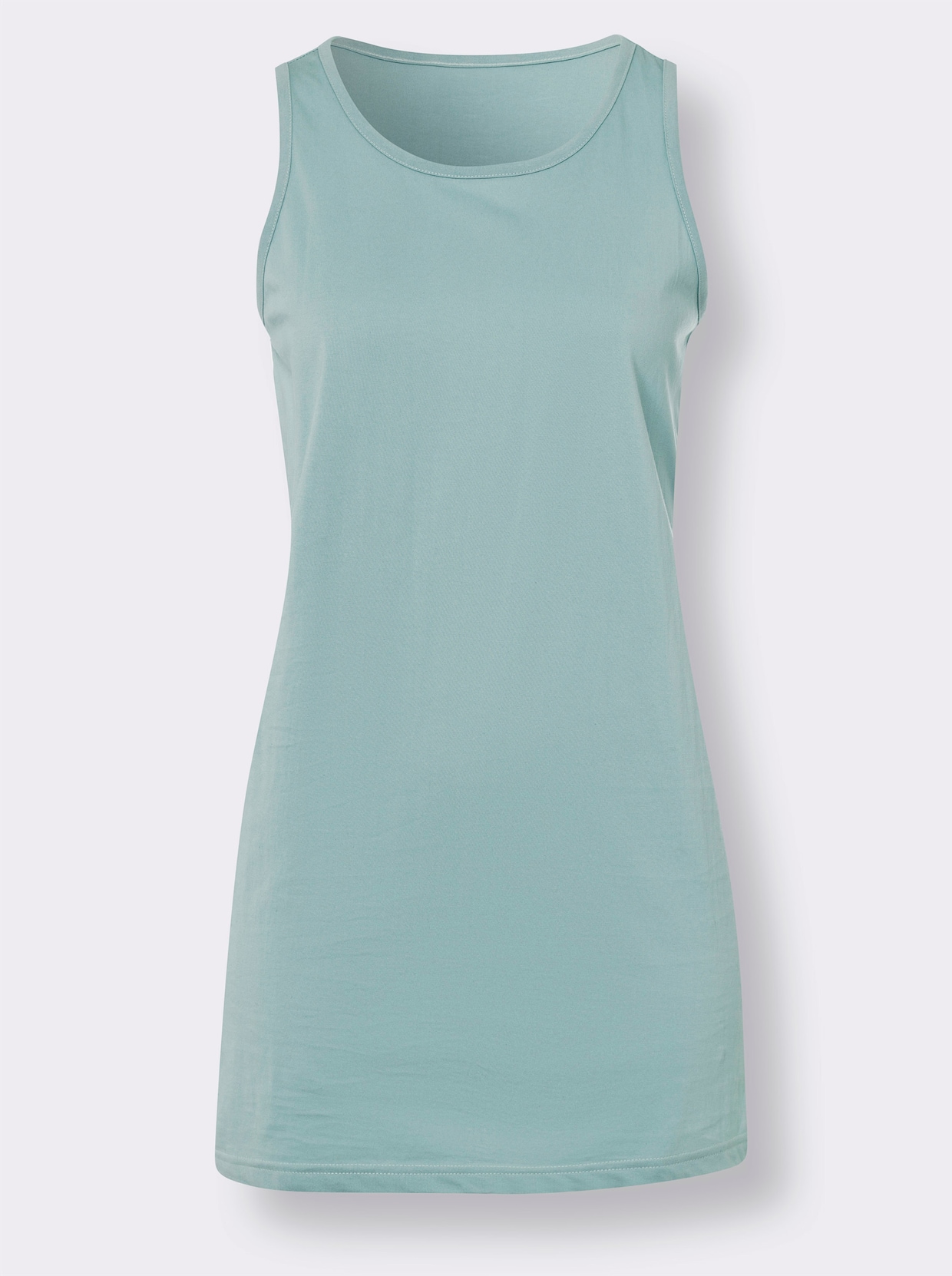 2-in-1-shirt - aquapetrol + kalkmint