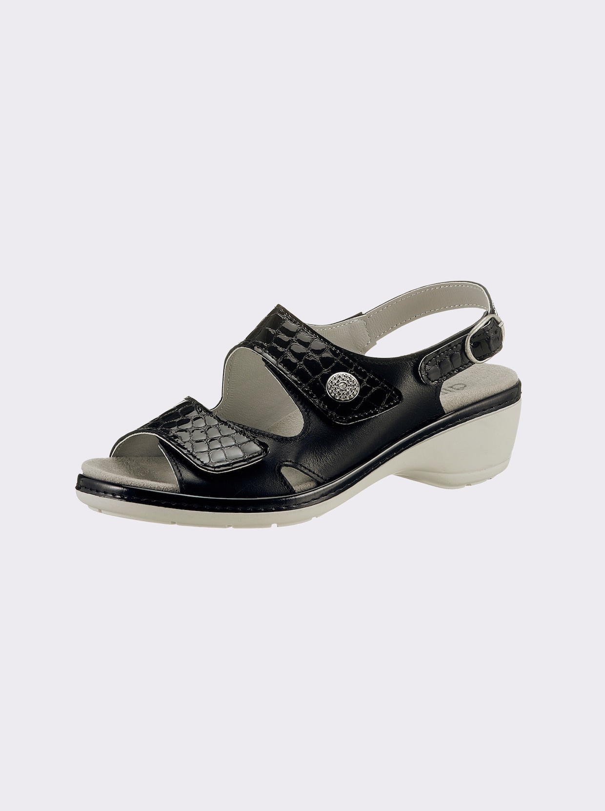 airsoft comfort+ Sandaletter - svart