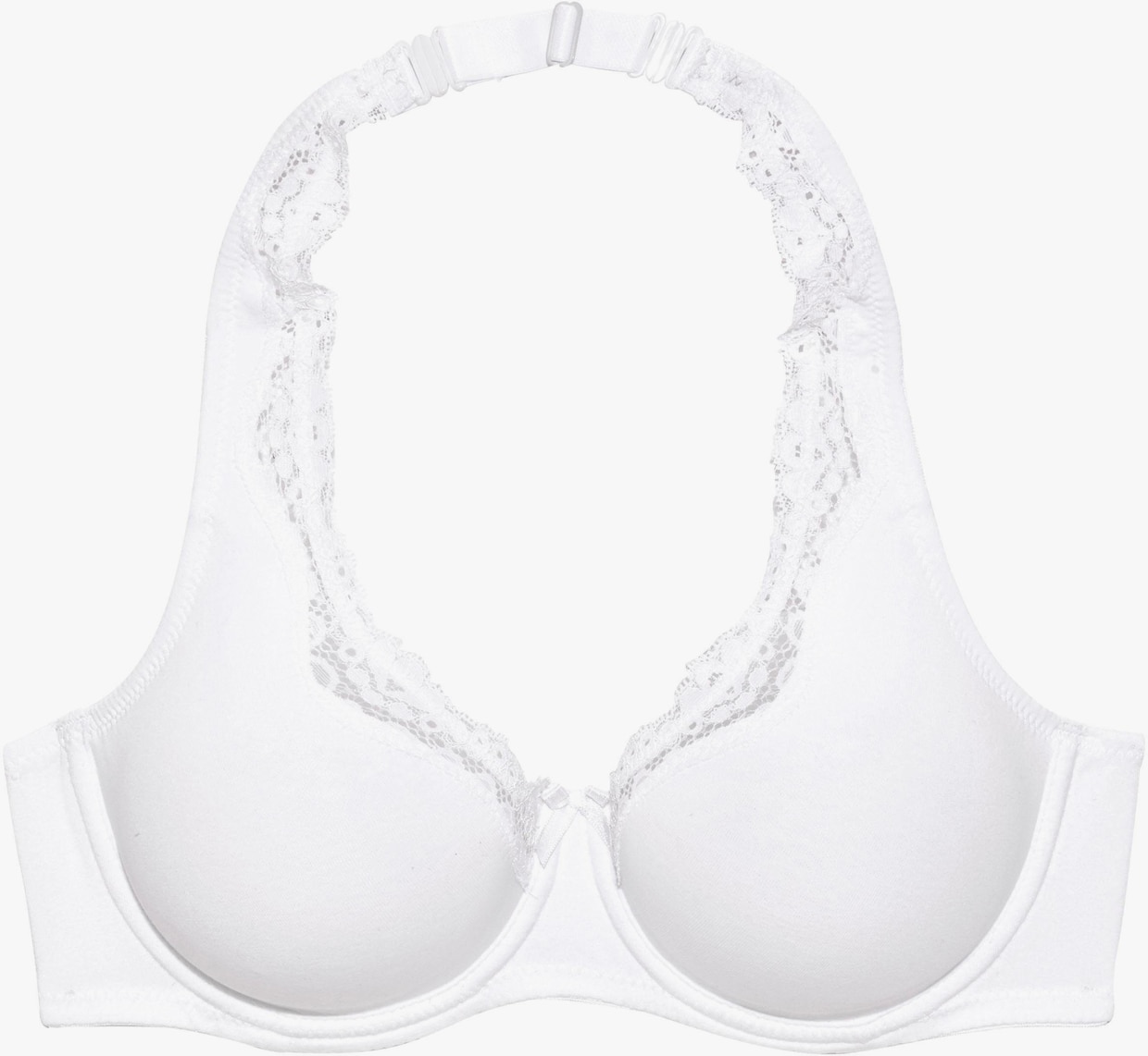 petite fleur Soutien-gorge à armatures - blanc + noir