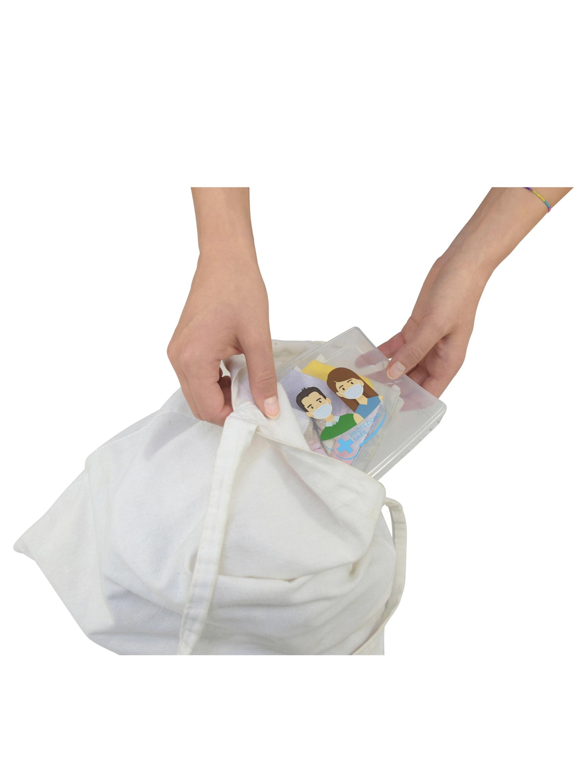 Hygiene-Etui - transparent