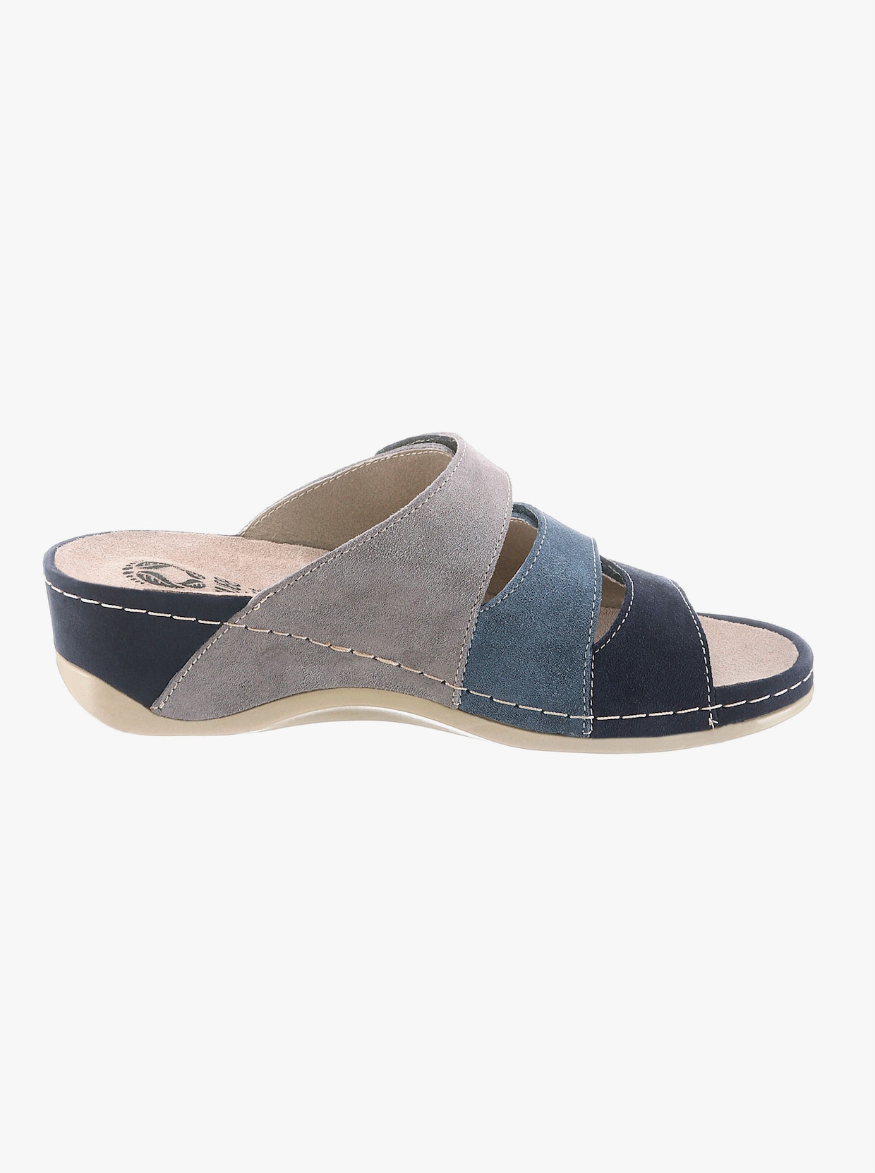 Mubb Pantolette - blau-grau