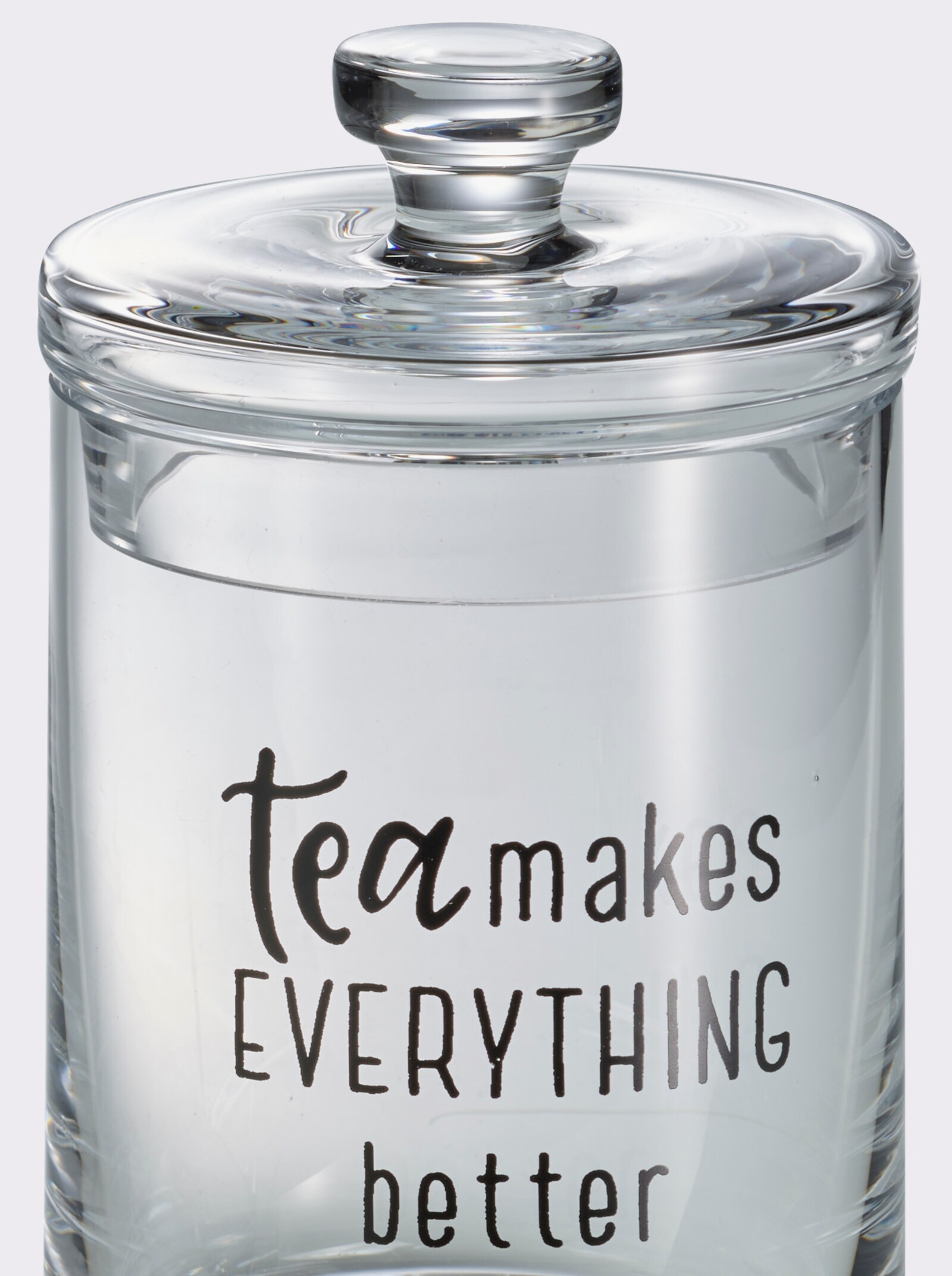 Impressionen Aufbewahrungsglas - transparent