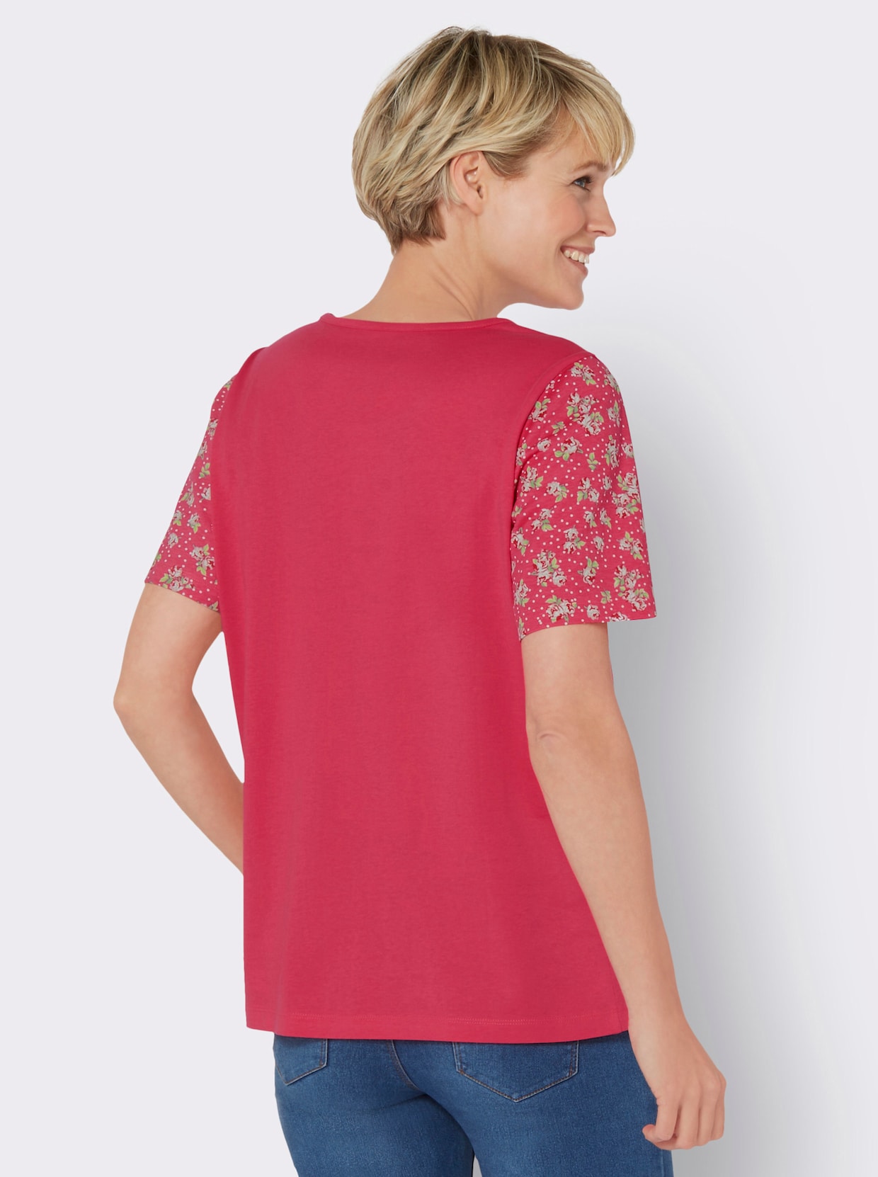 Shirt met korte mouwen - pink