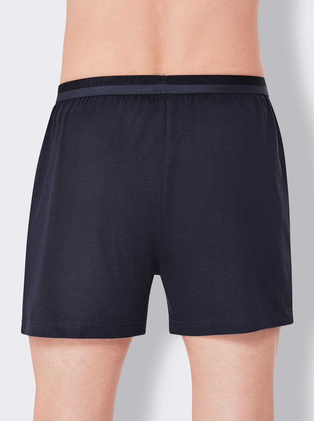 KINGsCLUB Boxershorts - zwart + grijs gemêleerd + marine