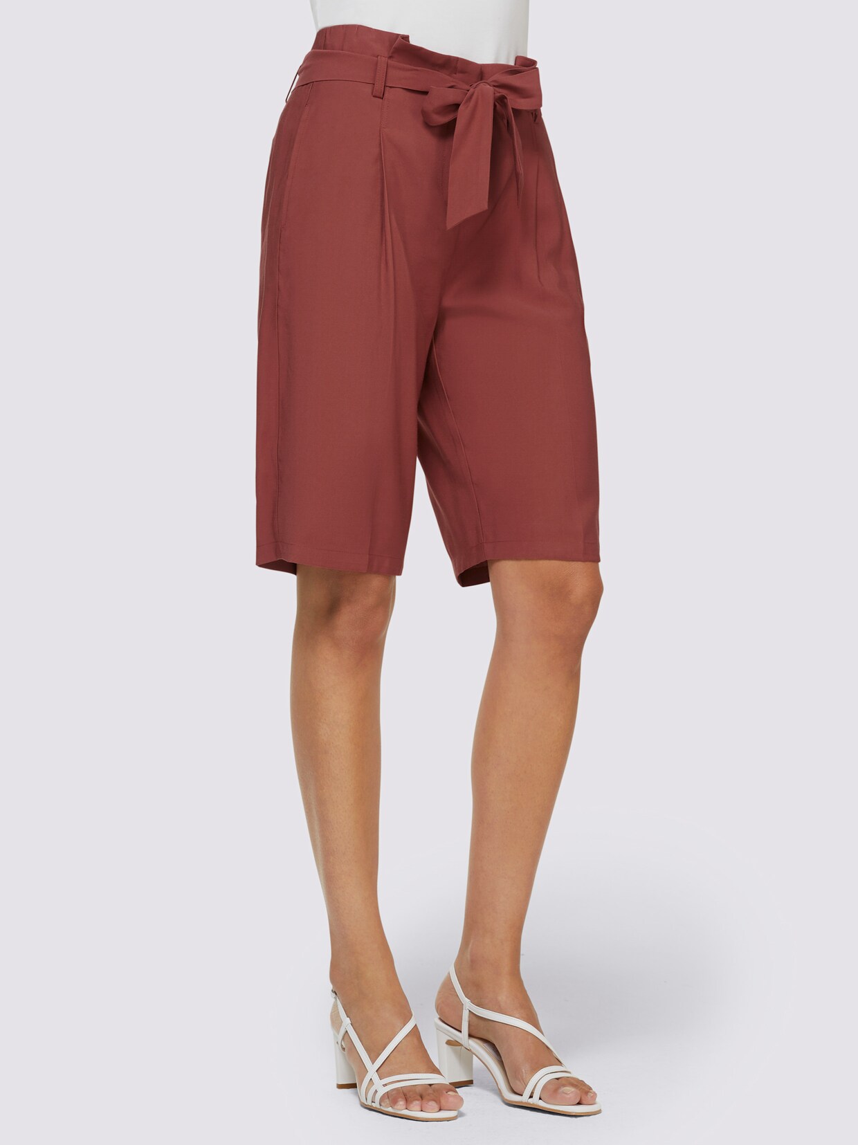 heine Shorts - rotbraun