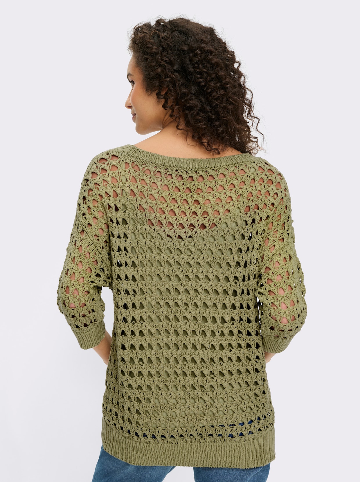 heine 2-in-1-Pullover - schilf