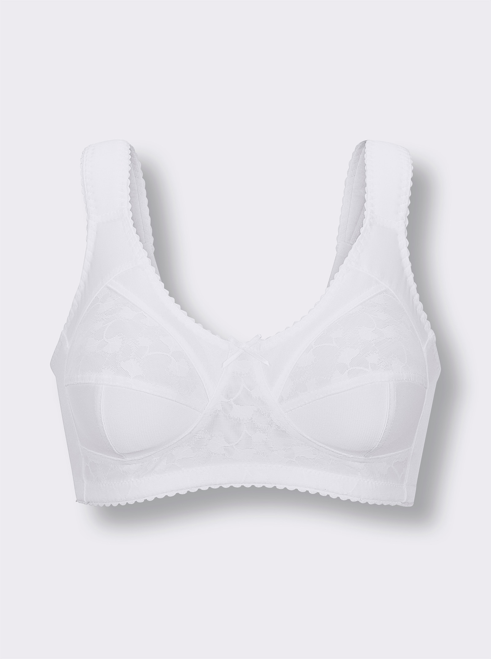 wäschepur Entlastungs-BH ohne Bügel - weiß