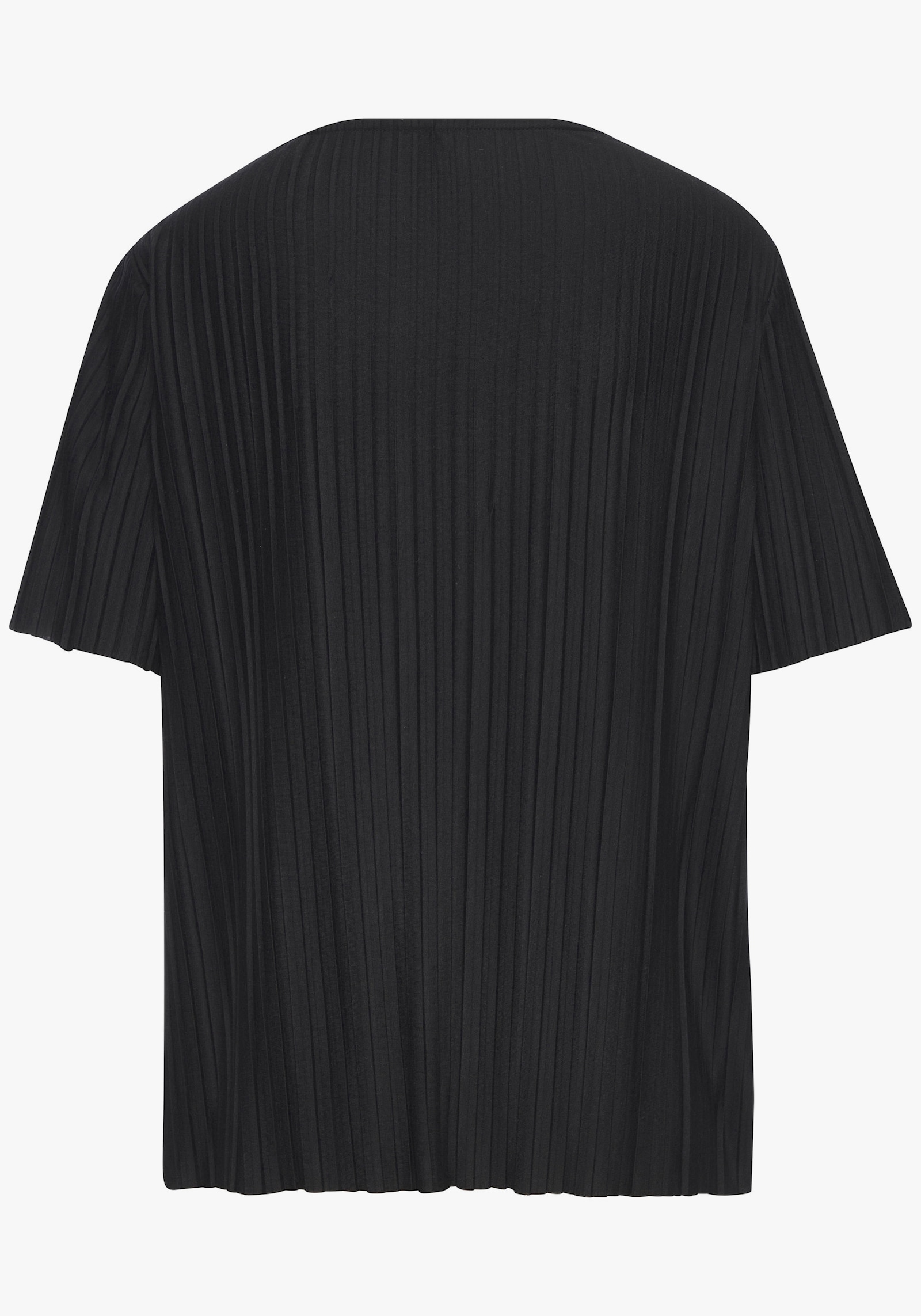 LASCANA Plisséshirt - zwart