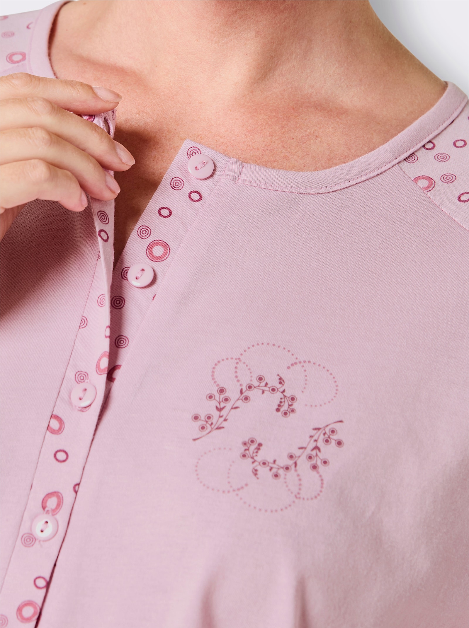 Comtessa Schlafanzüge - hellblau + rosé