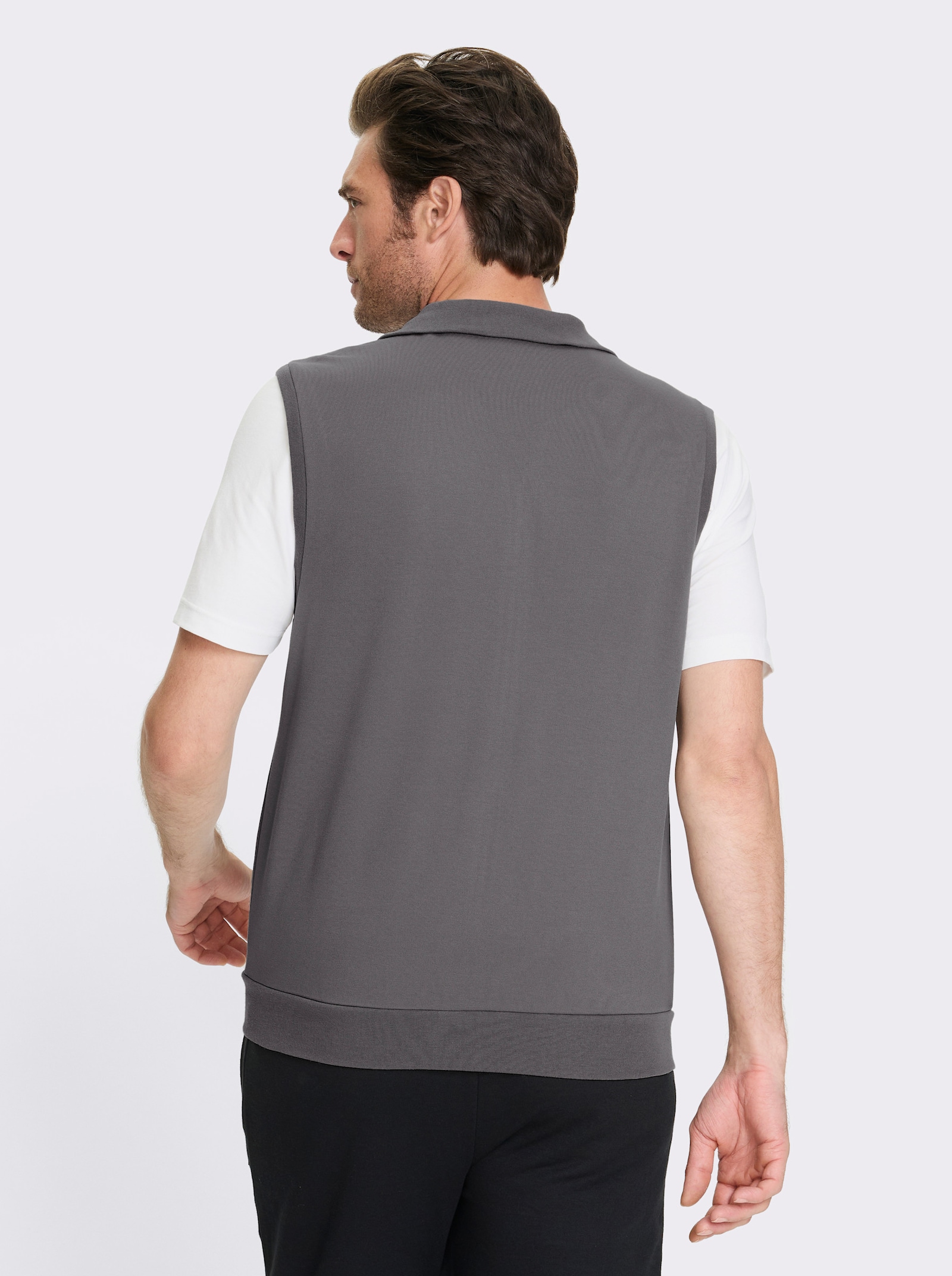 Catamaran Sports Sweatvest met zijzakken - antraciet