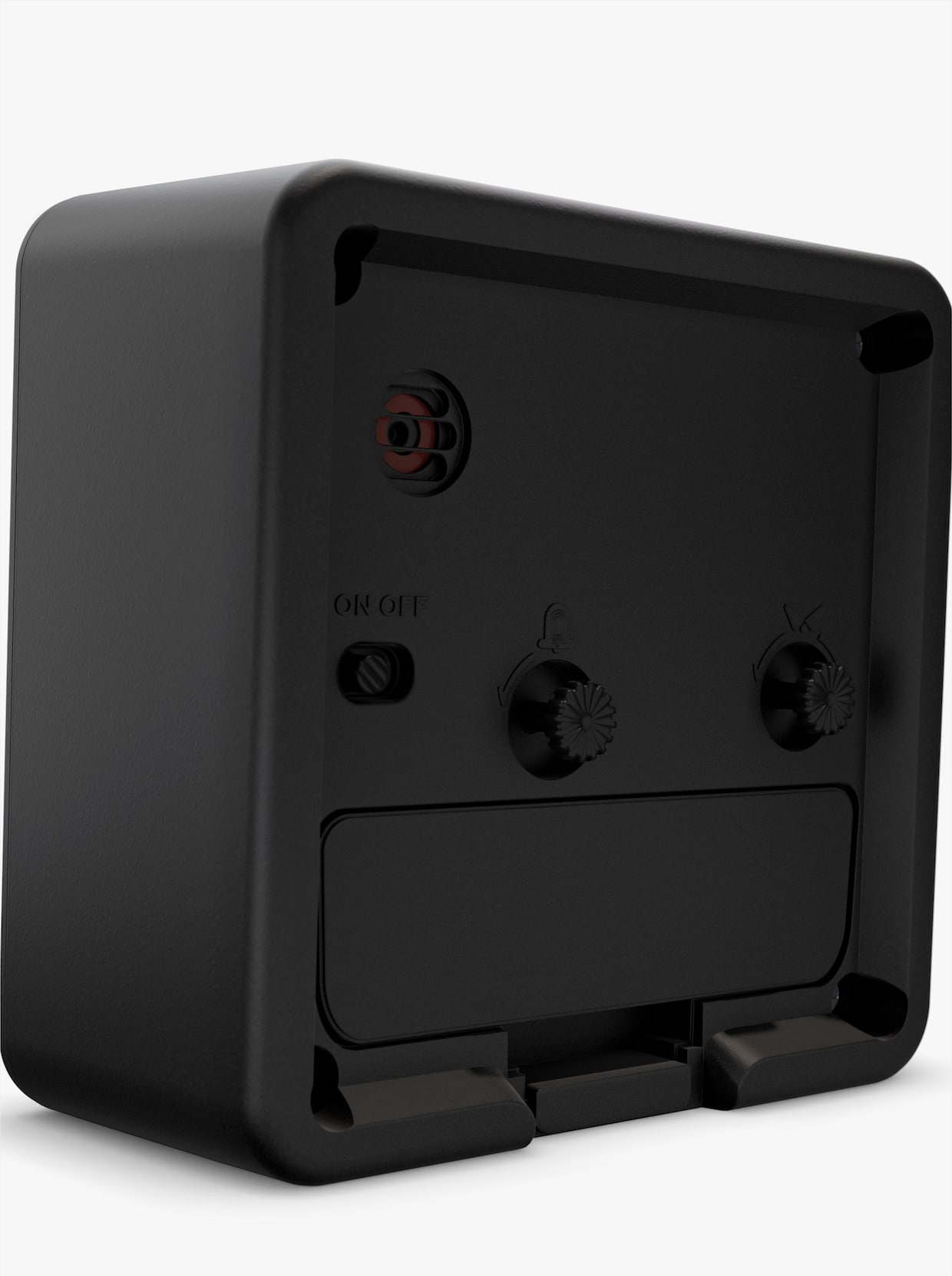 Quarz-Wecker - schwarz