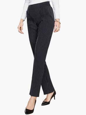 Hose - schwarz-weiß-gestreift