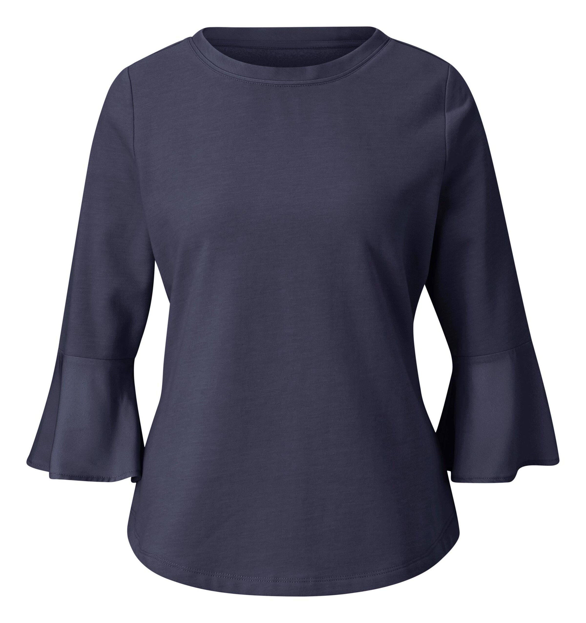 Damenmode Shirts Linea Tesini Sweatshirt in marine 