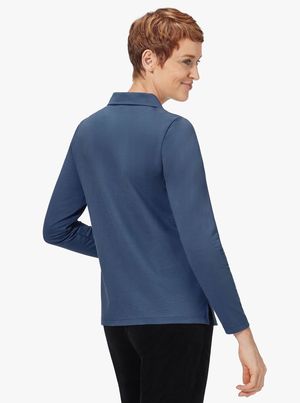 Sweatshirt - bleu gedessineerd