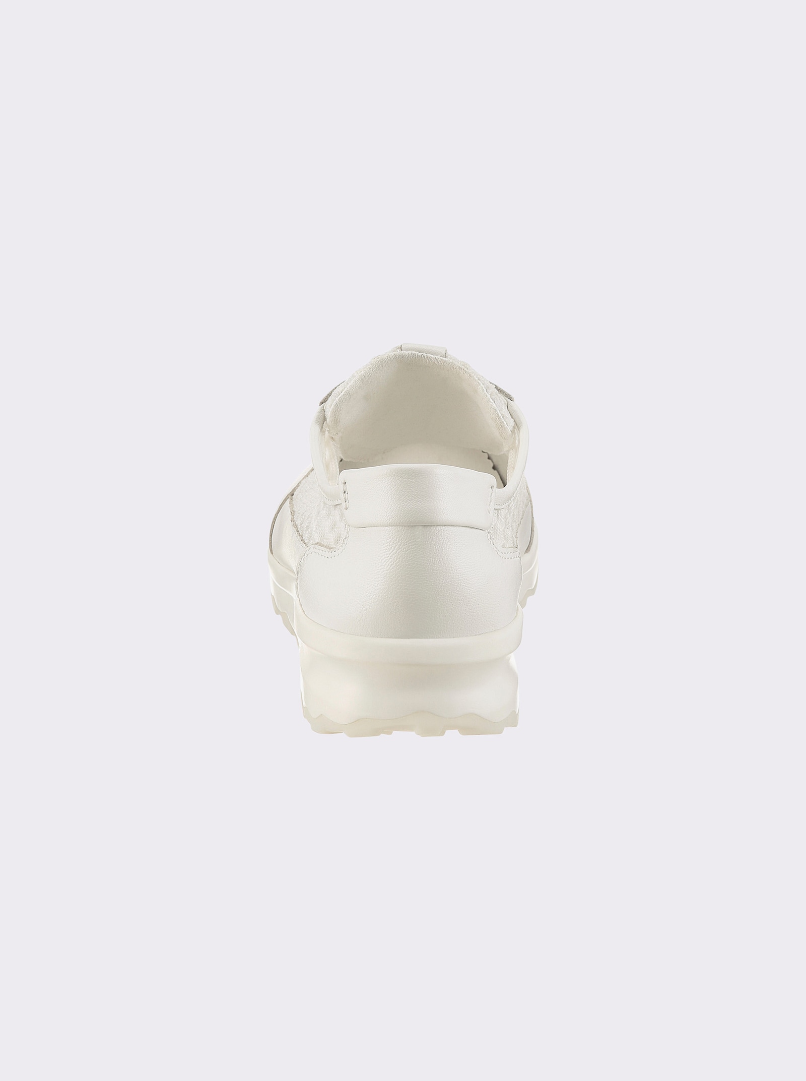 Caprice Sneaker mit Mesh-Netz - weiß
