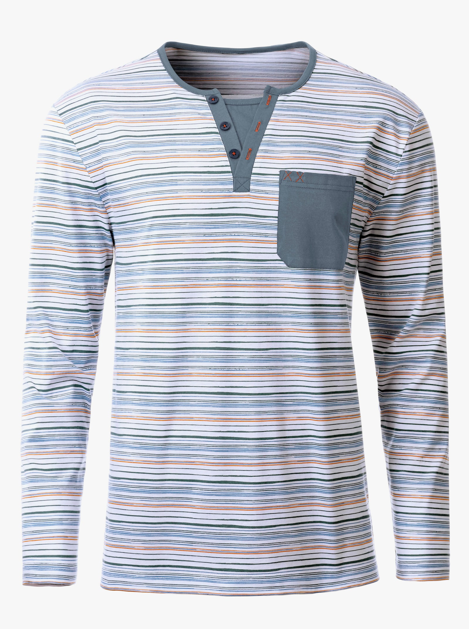 wäschepur men Schlafanzüge - anthrazit + marine