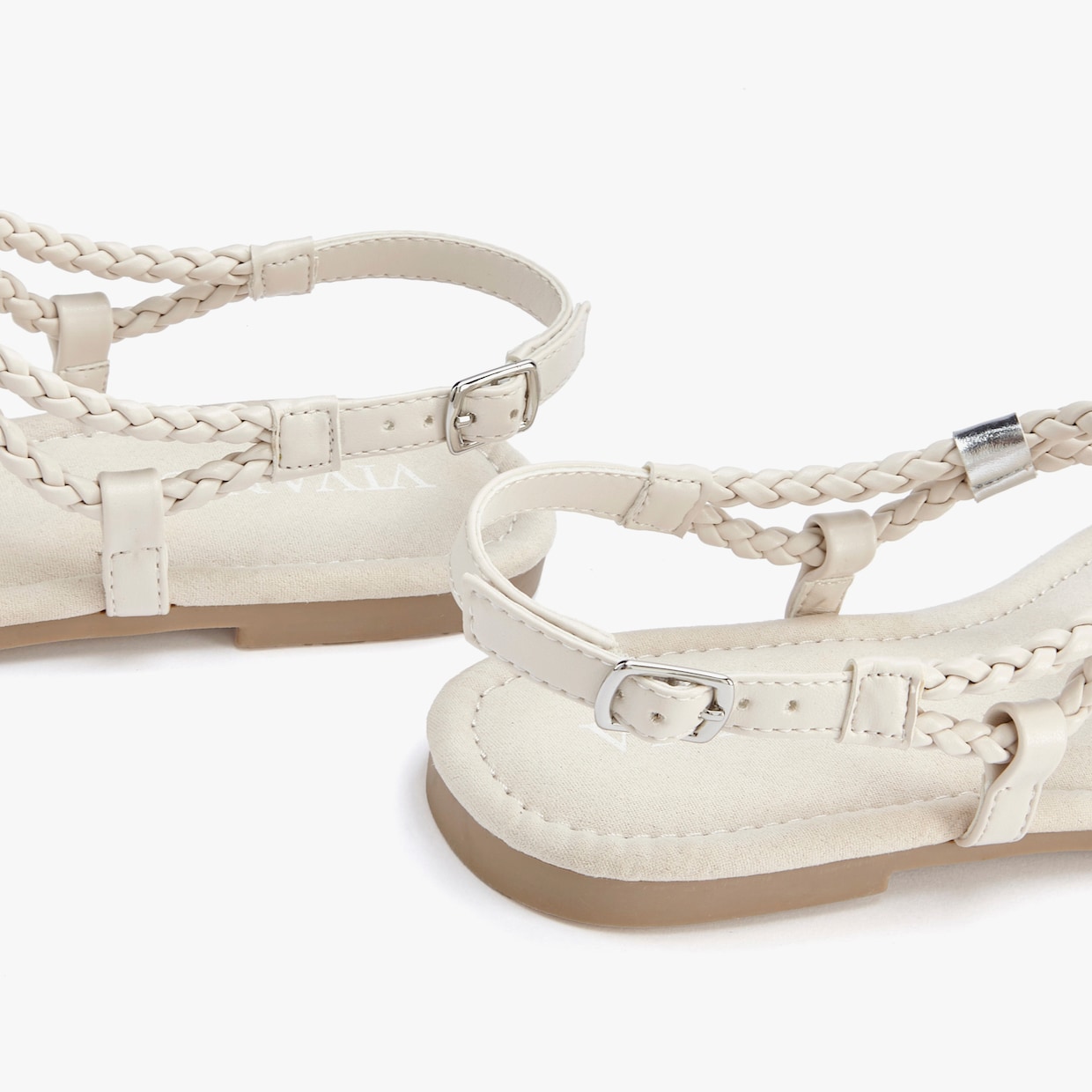 Vivance slipper - lichtbeige