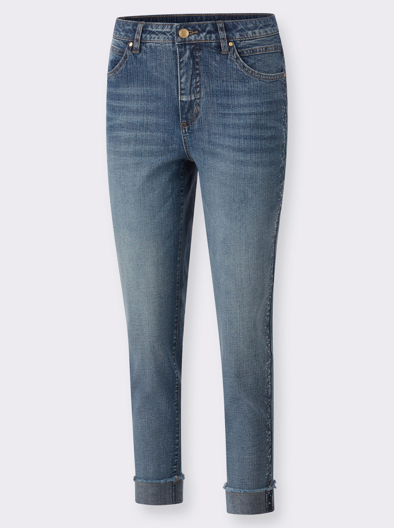heine Jeans - blue-stone-washed