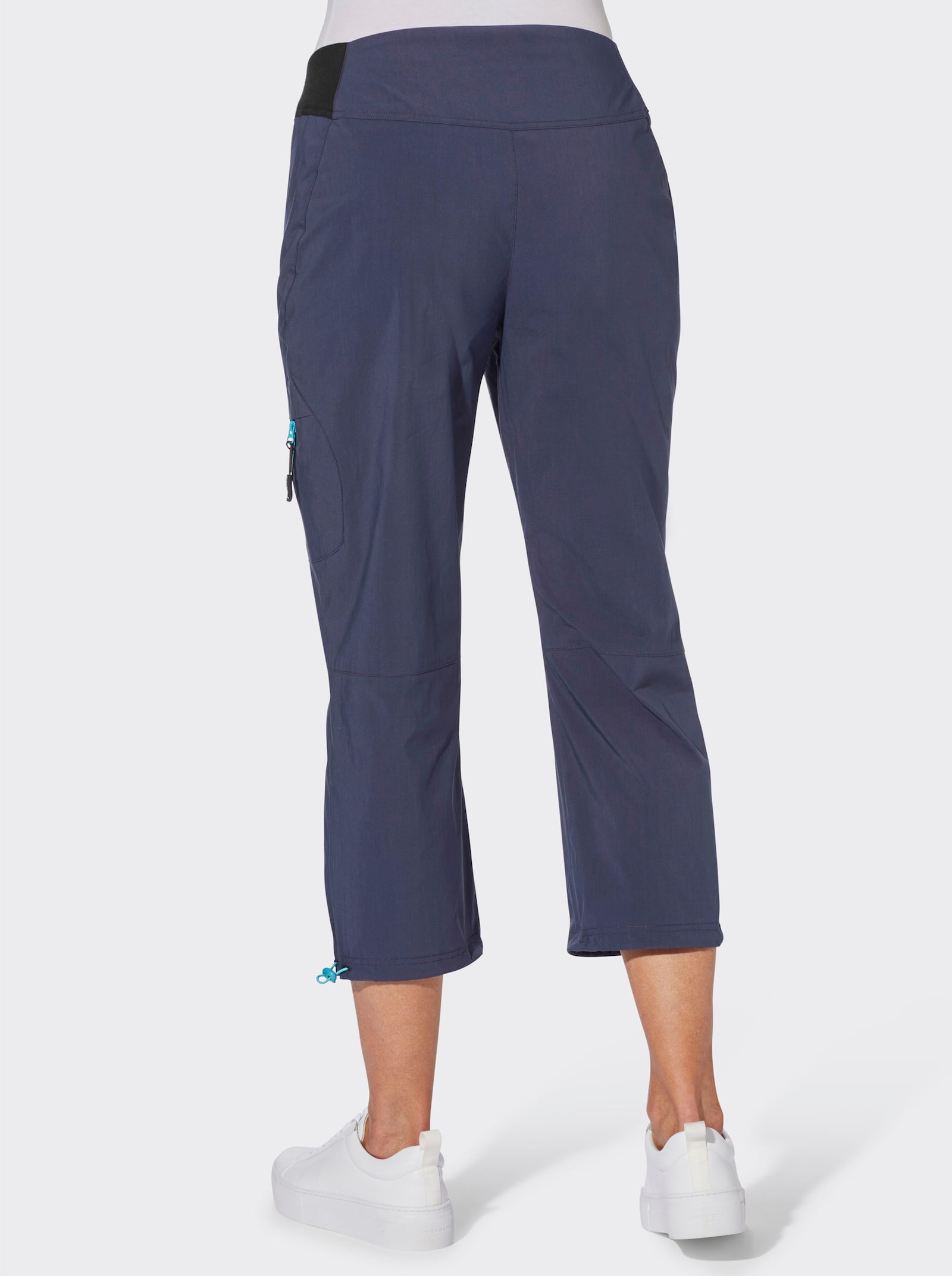 Caprihose in wasserabweisender Qualität - nachtblau