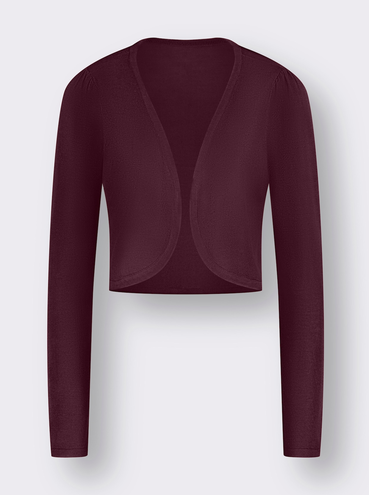 Tricot bolero - bordeaux