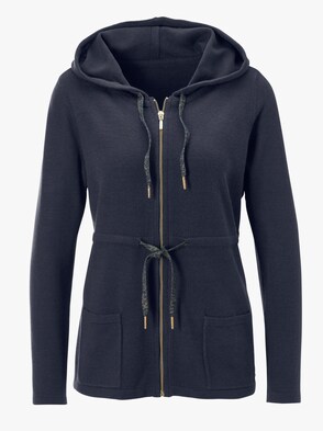 Strickjacke - marine