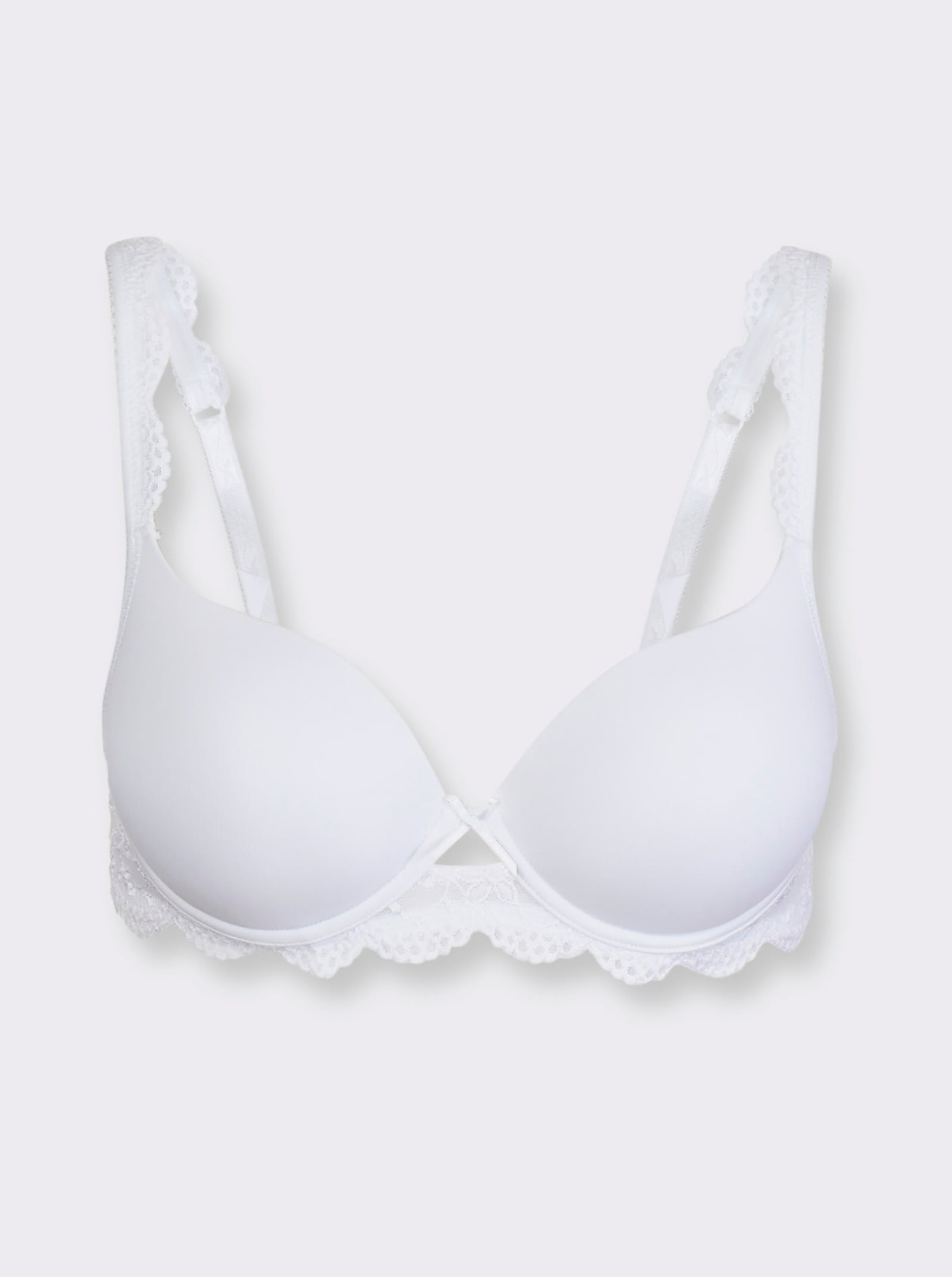Nina von C. Dirndl-BH mit Push-up-Effekt - weiß