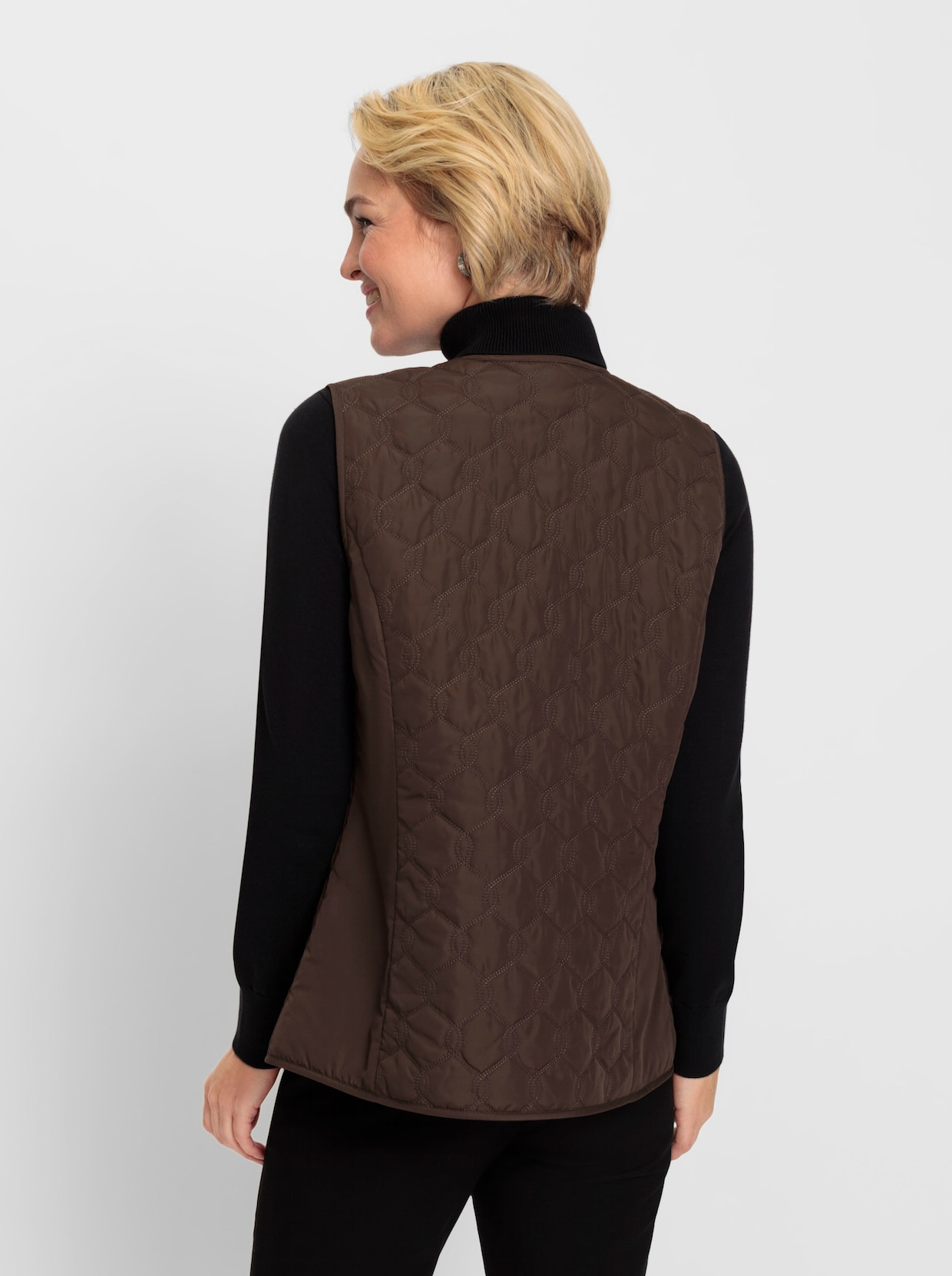 Gilet - chocolade