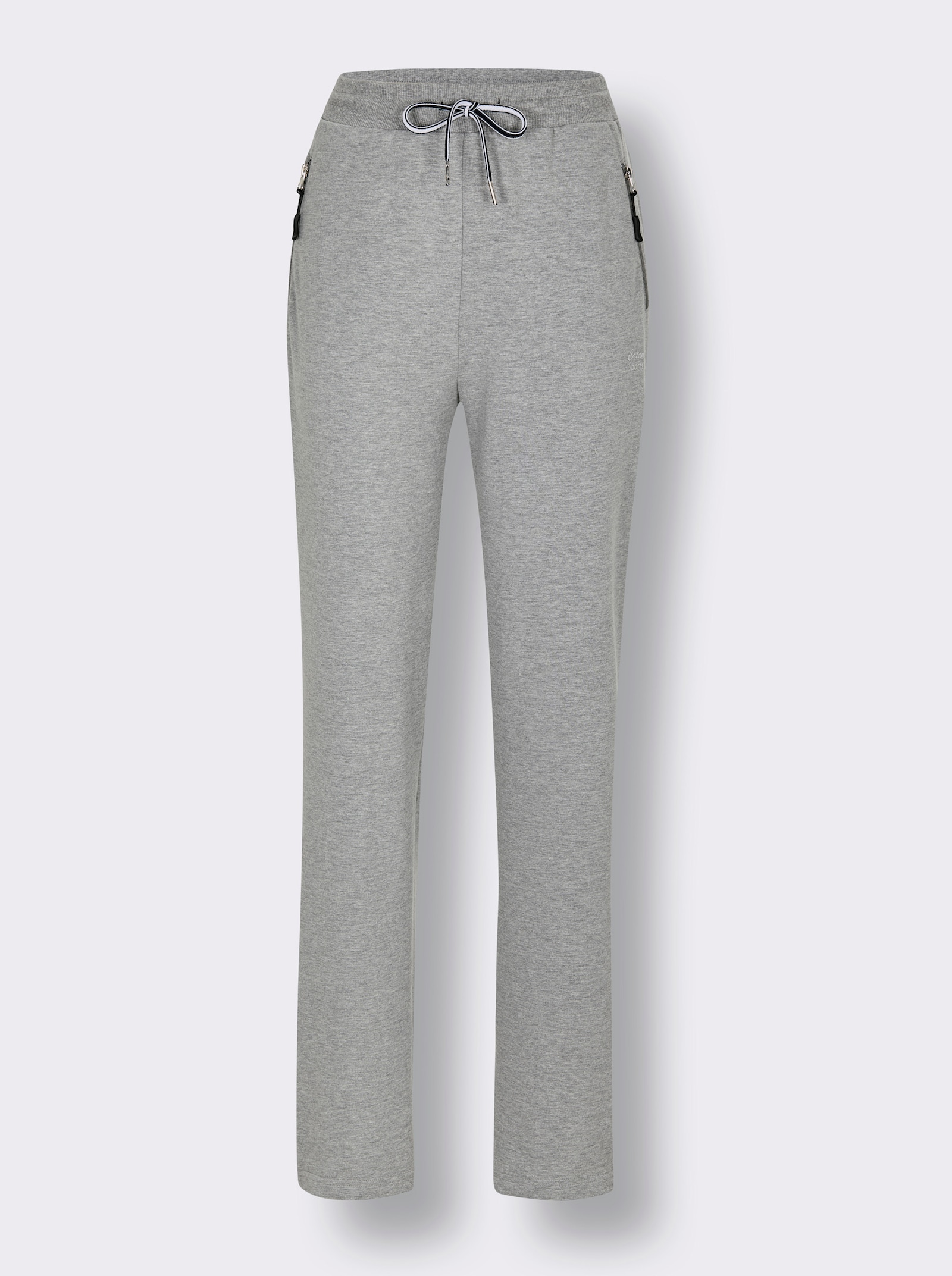 Catamaran Sports Freizeithose mit weitenregulierbarem Rundum-Dehnbund - grau-meliert
