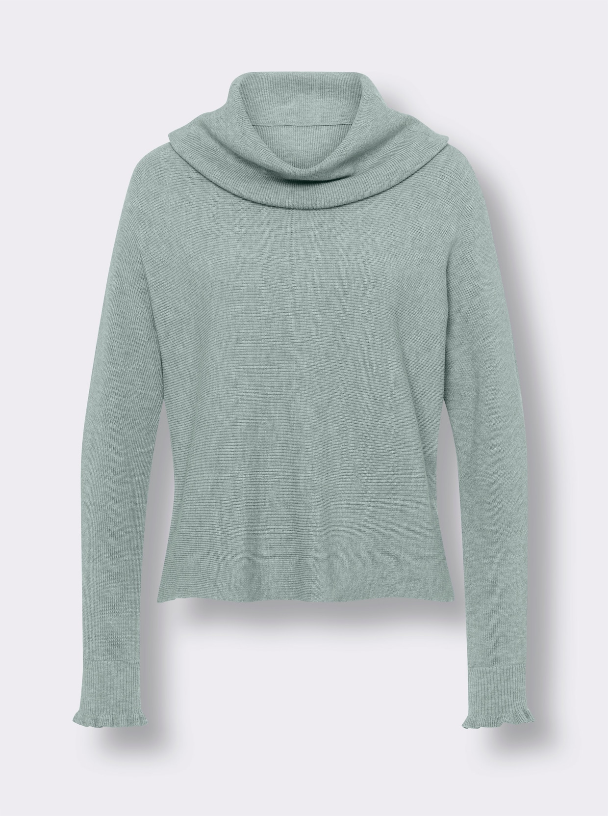 heine 2-in-1-Pullover - kalkmint-meliert