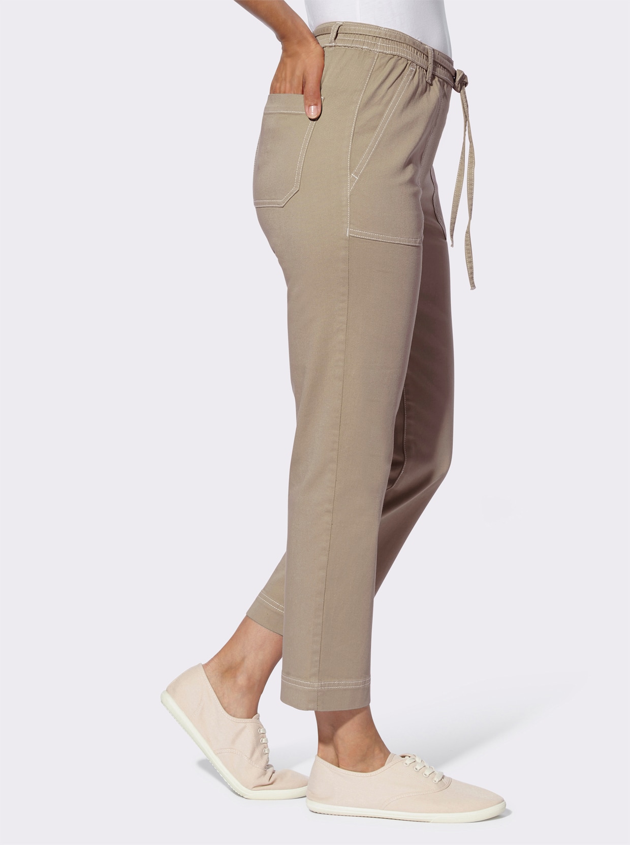 7/8-Hose - beige