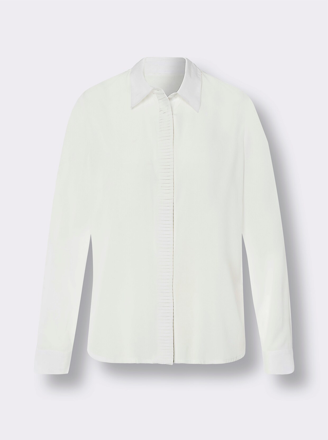 Blouse met lange mouwen - ecru