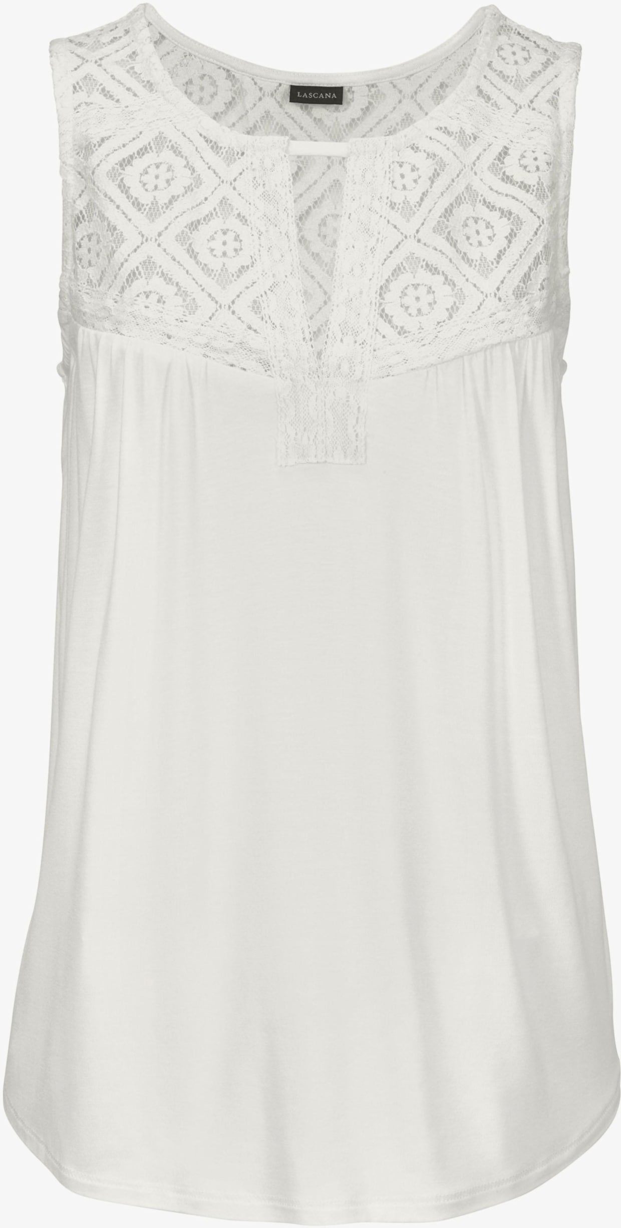 LASCANA Strandtop - creme