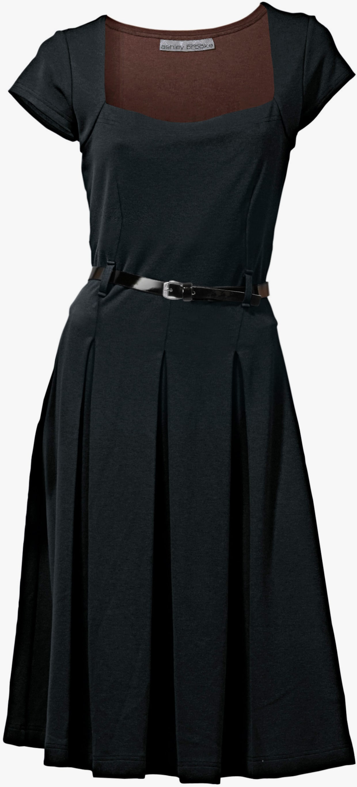 heine Robe en jersey - noir