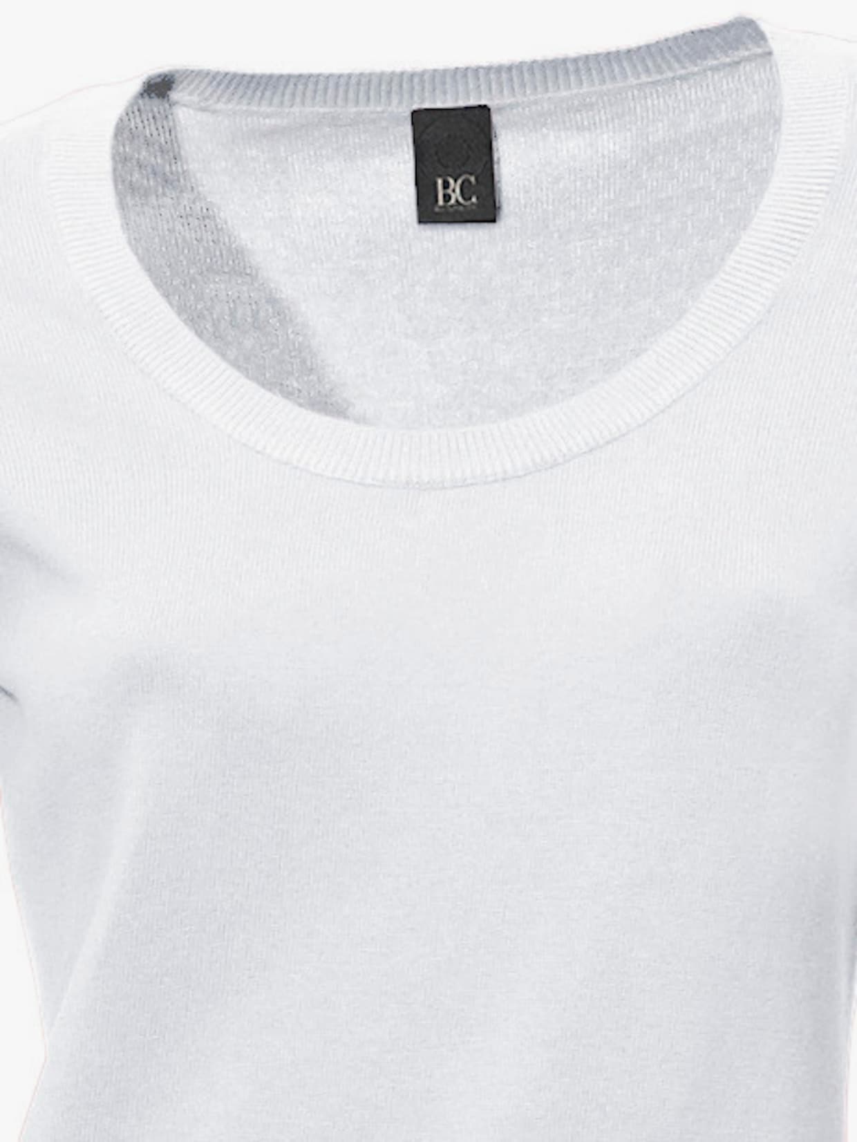 heine Pull encolure ronde - blanc