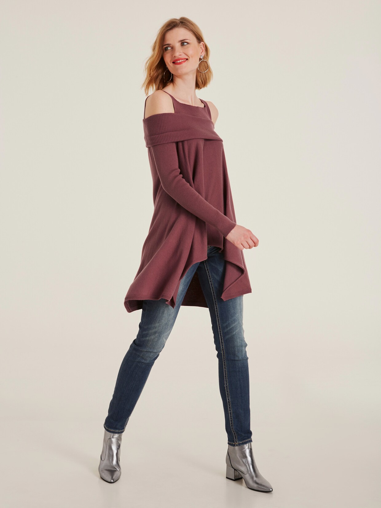 heine Pullover - bordeaux