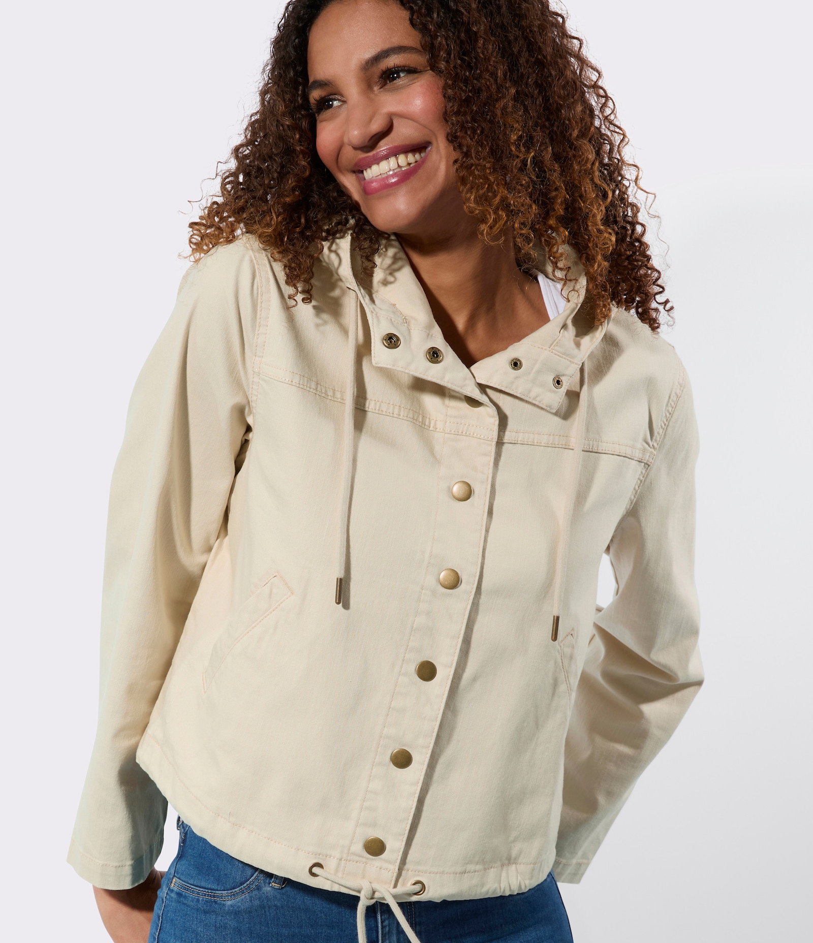 Jack met capuchon - zand