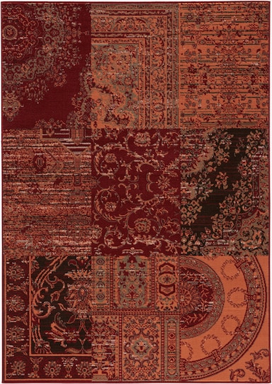 heine home Tapis tissé - rouge-terre cuite