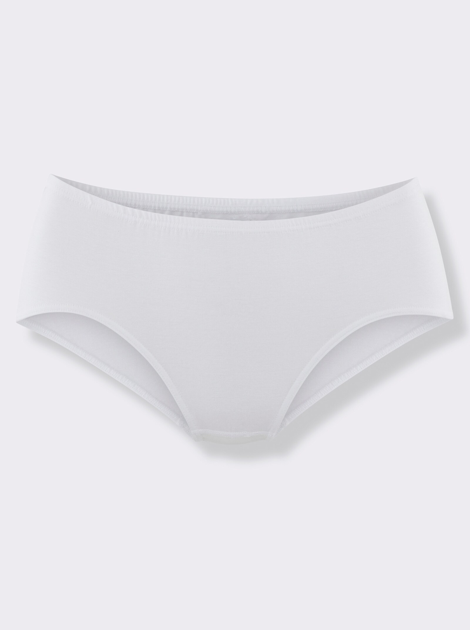 wäschepur Jazzpants mit Elastik-Abschlüssen - weiß