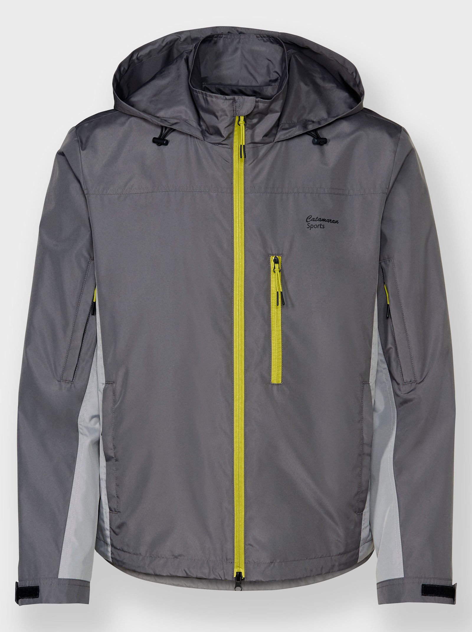 Catamaran Sports Funktionsjacke mit Unterarmbelüftung - anthrazit