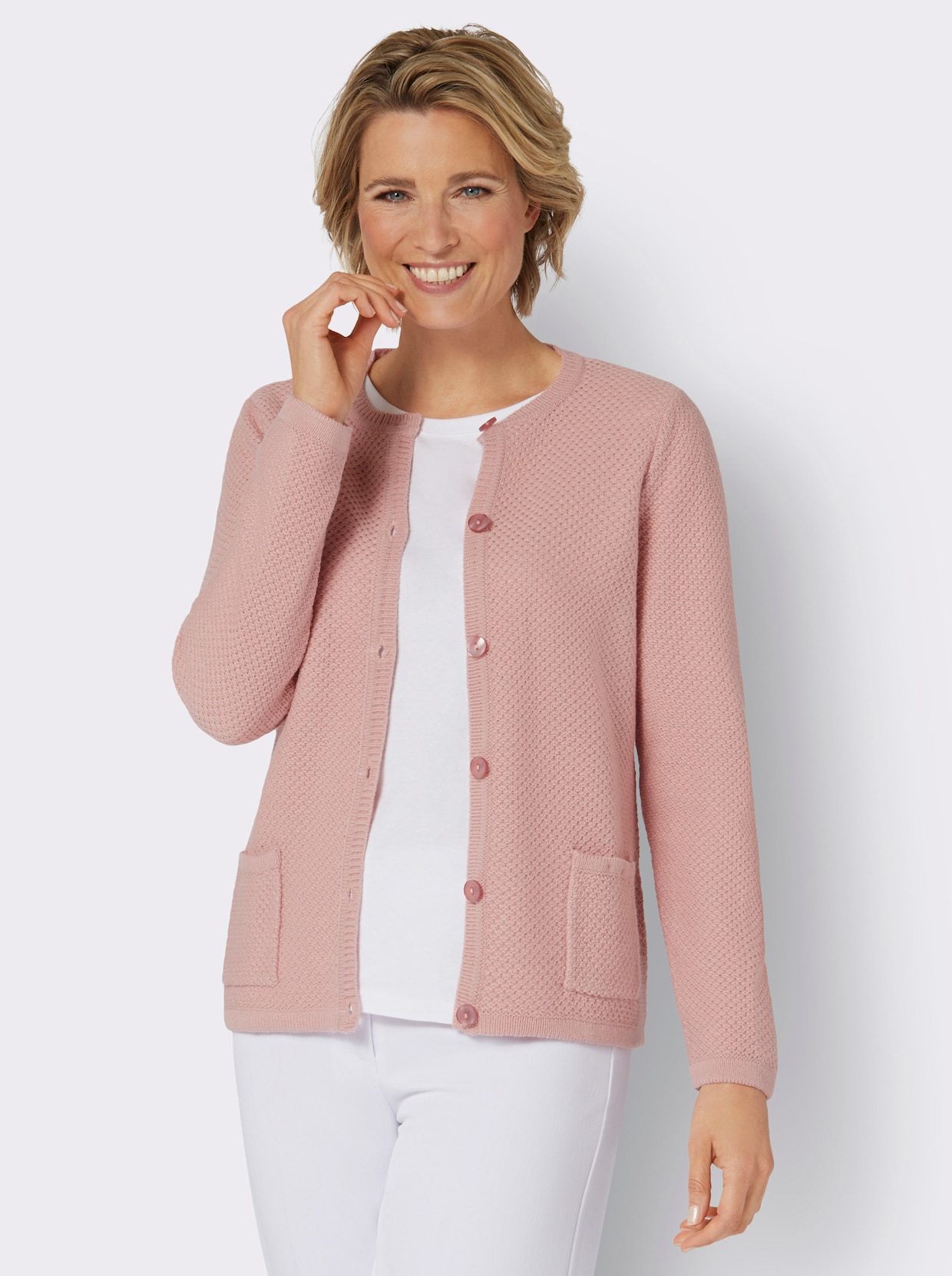 Strickjacke - hortensie