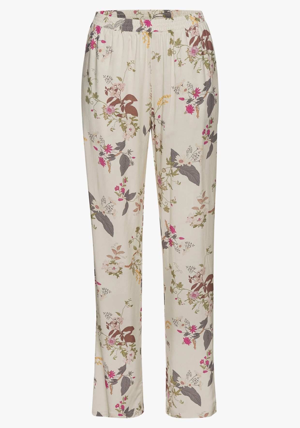 LASCANA Pyjama - ecru gebloemd