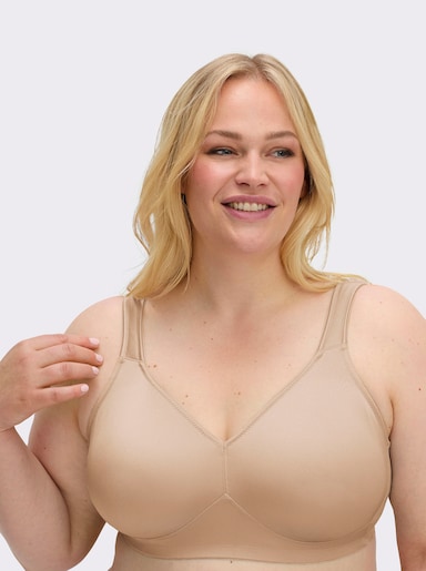 Speidel Komfort-BH ohne Bügel 2-lagigen Cups - puder